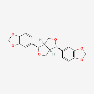 Chemical structure of Sesamin