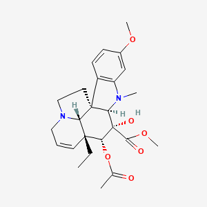 Chemical structure of Vindoline