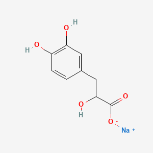 Chemical structure of Sodium Danshensu