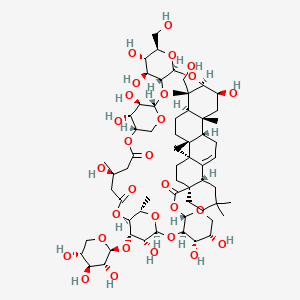 Chemical structure of Tubeimoside I