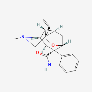 Chemical structure of Gelsemine