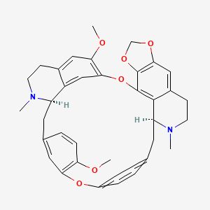 Chemical structure of Cepharanthine