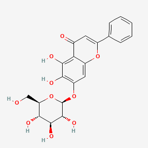Chemical structure of Oroxin A