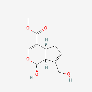 Chemical structure of Genipin