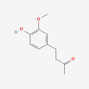 Chemical structure of Zingerone