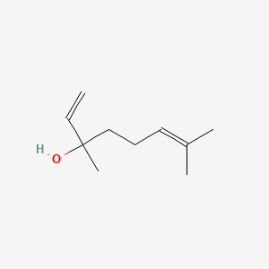 Chemical structure of Linalool