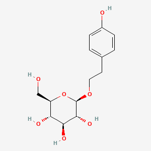 Chemical structure of Salidroside