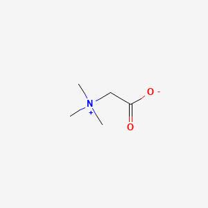 Chemical structure of Betaine