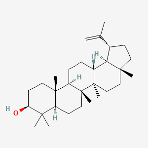 Chemical structure of Lupeol