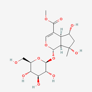 Chemical structure of Shanzhiside methylester