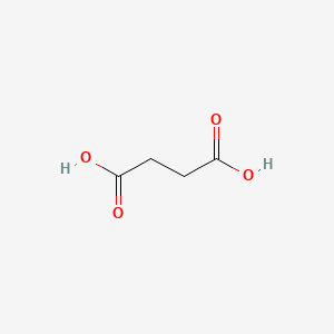 Chemical structure of Butane diacid