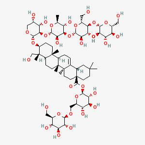 Chemical structure of Macranthoidin B