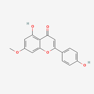 Chemical structure of Genkwanin
