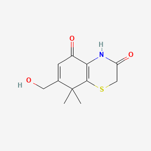 Chemical structure of Xanthiazone