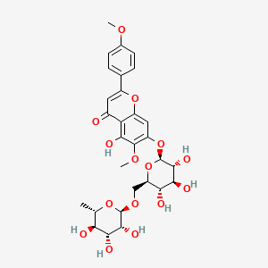 Chemical structure of Pectolinarin
