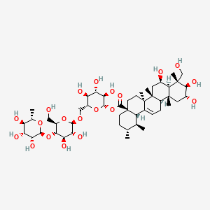 Chemical structure of Madecassoside
