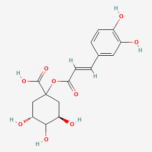 Chemical structure of Cyclohexanecarboxylicacid