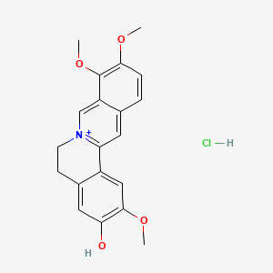 Chemical structure of Jatrorrhizine Chloride