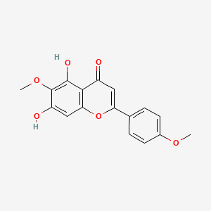 Chemical structure of Pectolinarigenin