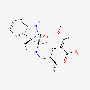 Chemical structure of Isocorynoxeine