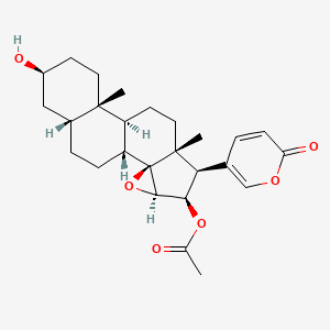 Chemical structure of Cinobufagin