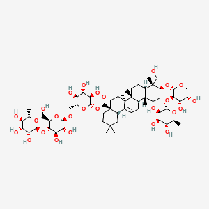 Chemical structure of Hederacoside C