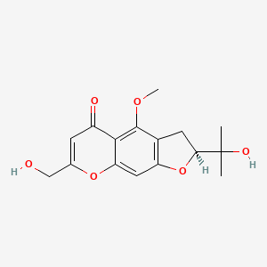 Chemical structure of Cimifugin