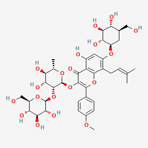 Chemical structure of Epimedin A
