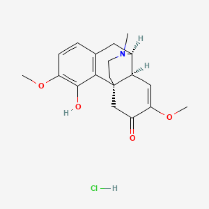 Chemical structure of Sinomenine Hydrochloride