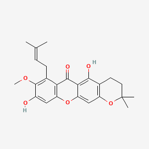 Chemical structure of 3-isomangostin