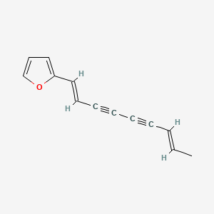 Chemical structure of Atractylodin