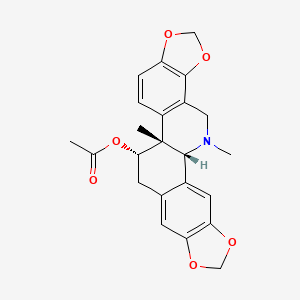 Chemical structure of Acetylcorynoline