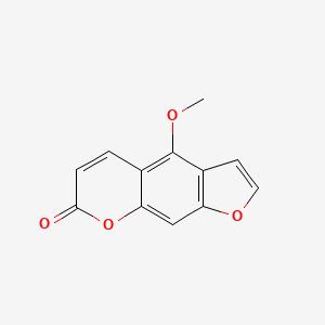 Chemical structure of Bergapten