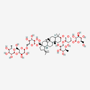 Chemical structure of Beesioside Q