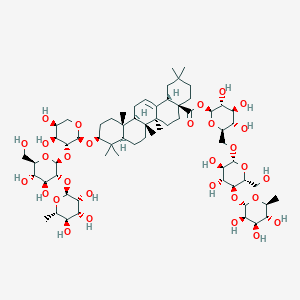 Chemical structure of Raddeanoside R8
