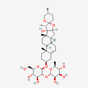 Chemical structure of Polyphyllin D