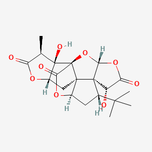 Chemical structure of Ginkgolide A