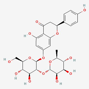 Chemical structure of Naringin
