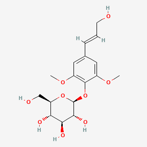 Chemical structure of Syringin