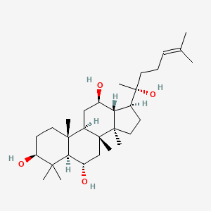 Chemical structure of Protopanaxatriol