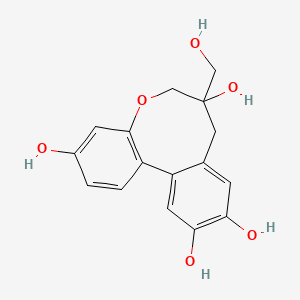 Chemical structure of Protosappanin B