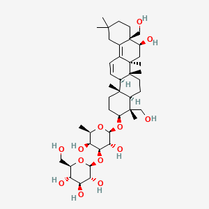 Chemical structure of Saikosaponin B