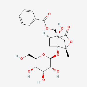 Chemical structure of Alibiflorin