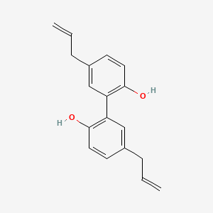 Chemical structure of Magnolol