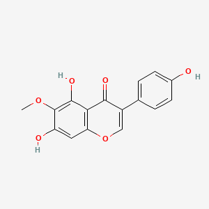 Chemical structure of Tectorigenin