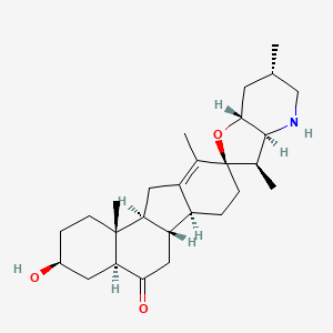 Chemical structure of Peimisine