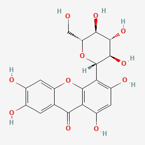 Chemical structure of Isomangiferin