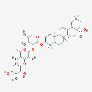 Chemical structure of Presapogenin CP4