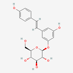 Chemical structure of Polydatin