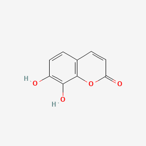Chemical structure of Daphnetin